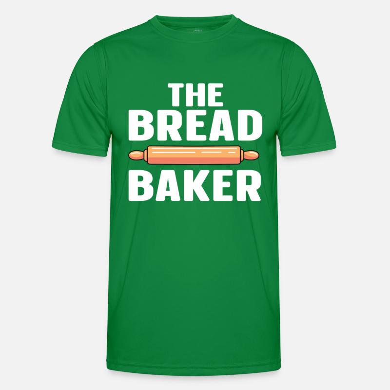 Baking Bakery Baker Men's Functional T-Shirt