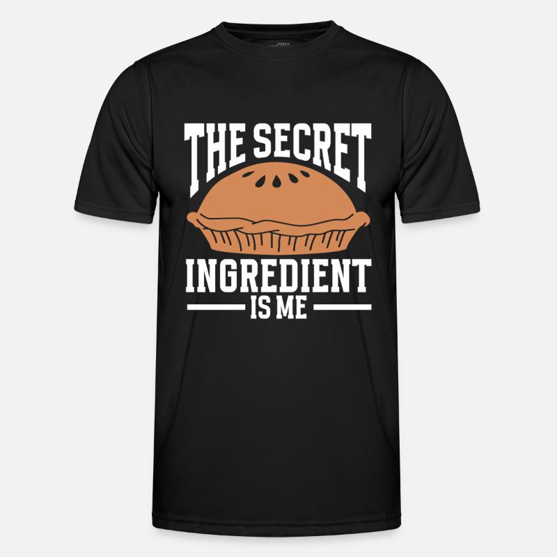 Baking Bakery Baker - Männer Funktions-T-Shirt - Schwarz