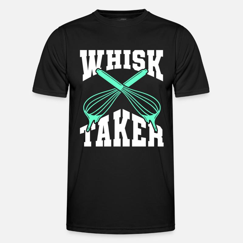 Baking Bakery Baker - Men's Functional T-Shirt - black