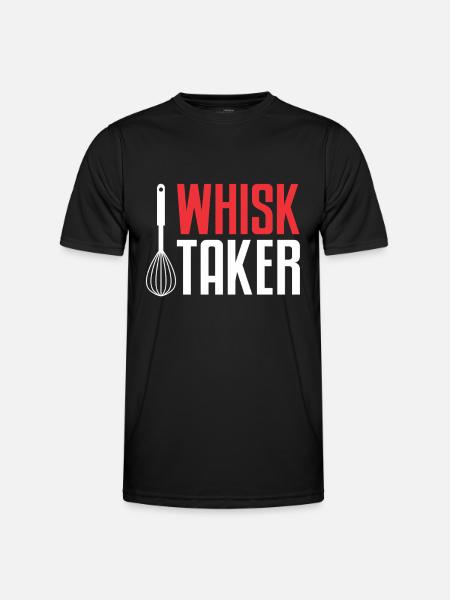 Baking Bakery Baker - Männer Funktions-T-Shirt - Schwarz