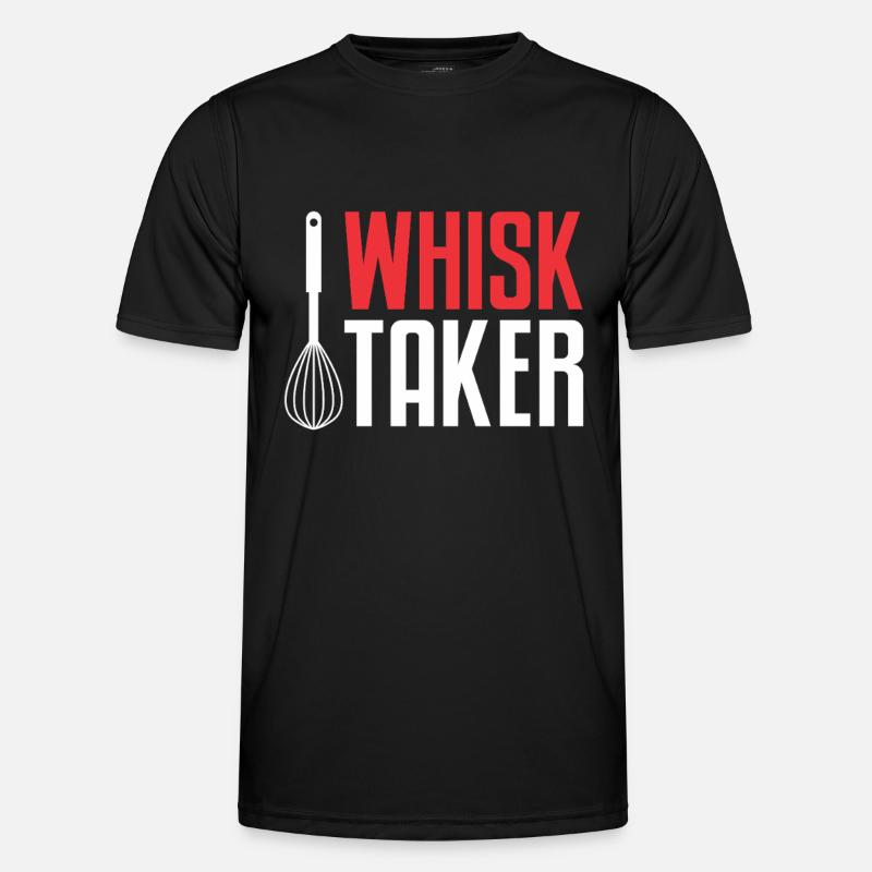 Baking Bakery Baker - Männer Funktions-T-Shirt - Schwarz
