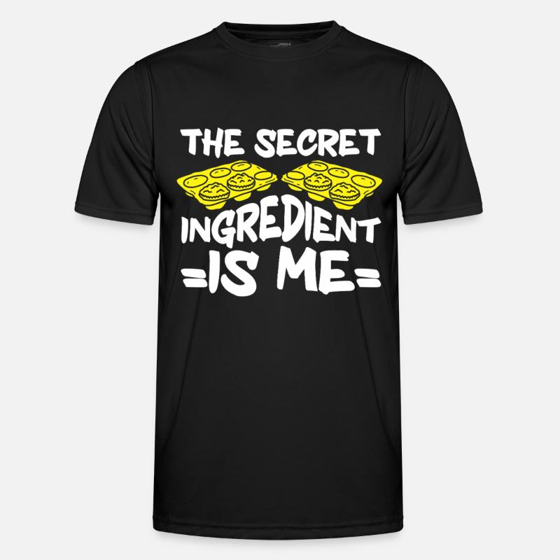 Baking Bakery Baker - Männer Funktions-T-Shirt - Schwarz