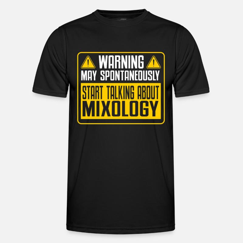 Mixologist, Bartender, Bartender, Mixology - Men's Functional T-Shirt - black
