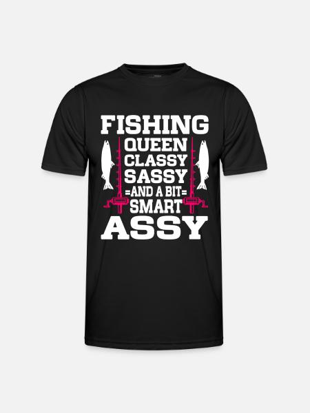 Fishing Design Fish Lover Fisherman - Men's Functional T-Shirt - black