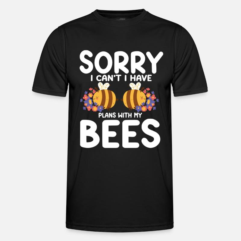 Beekeeping Bees Beekeeper - Men's Functional T-Shirt - black