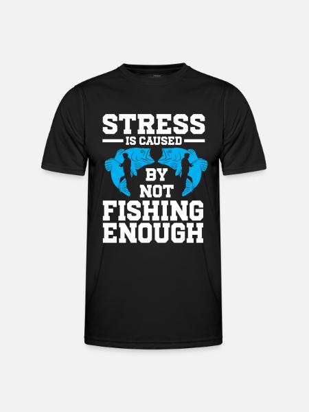 Fishing Design Fish Lover Fisherman - Men's Functional T-Shirt - black