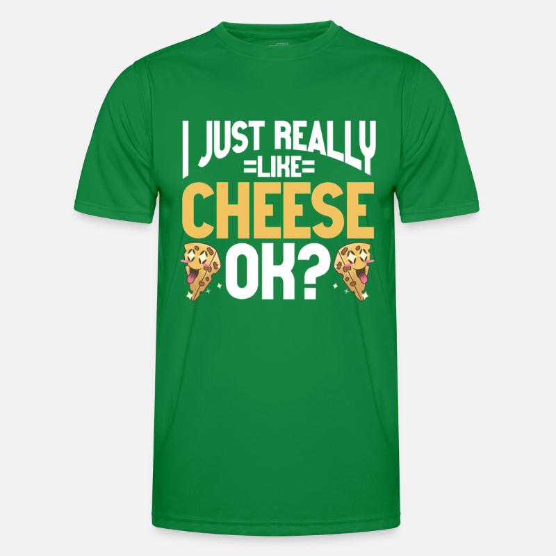 Cheese Making Cheese Lover Men's Functional T-Shirt