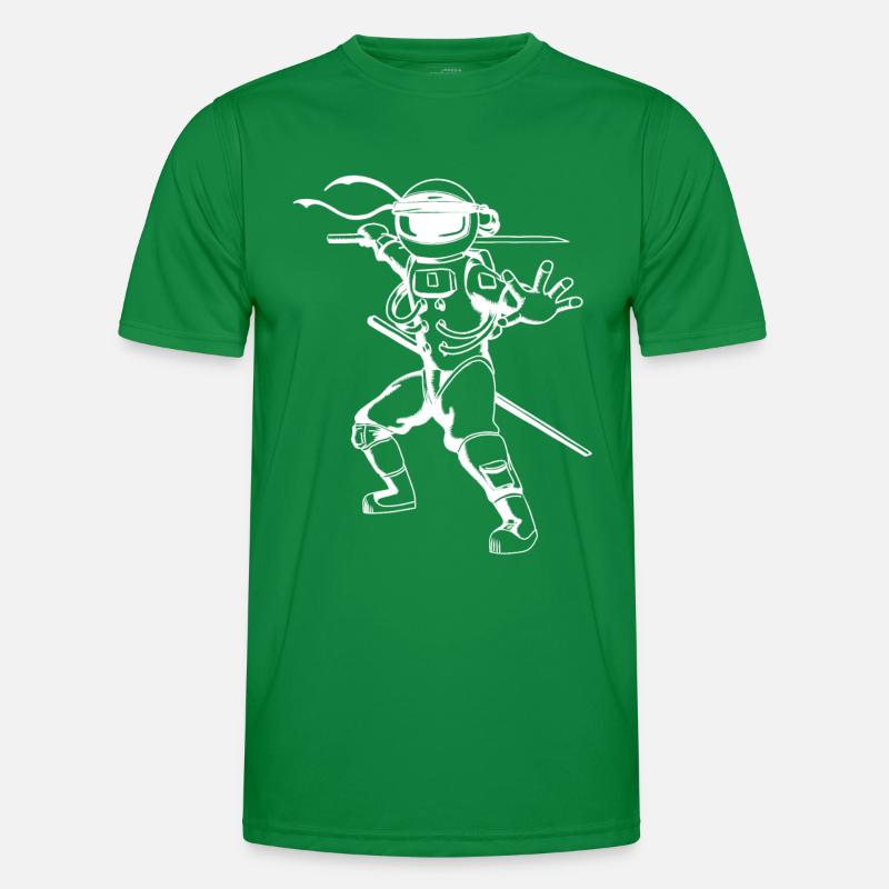 Astro Ninja Männer Funktions-T-Shirt