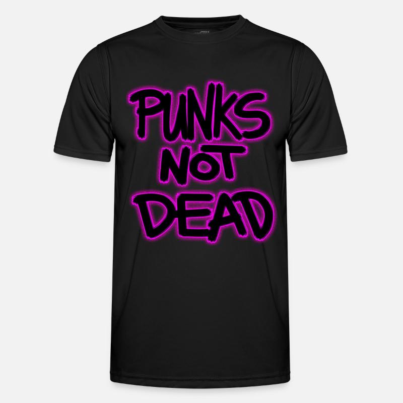 punks not dead Männer Funktions-T-Shirt