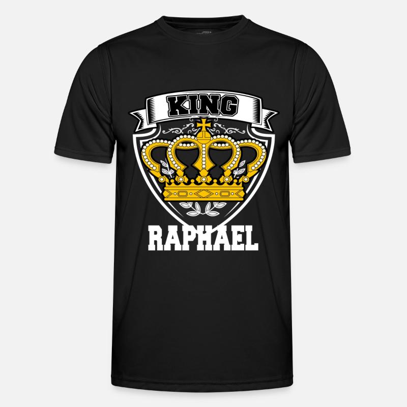 King Raphael - Men's Functional T-Shirt - black
