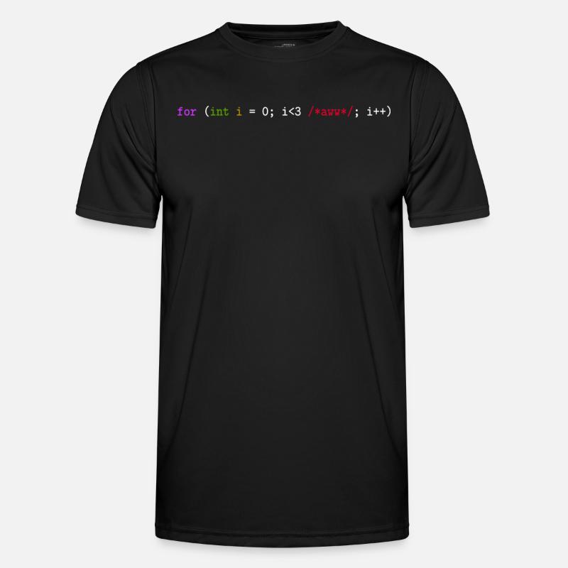 Programmierer, Software, Informatik, Developer - Männer Funktions-T-Shirt - Schwarz