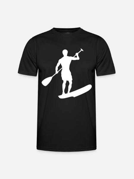 Conception de l’athlète SUP - T-shirt sport Homme - noir