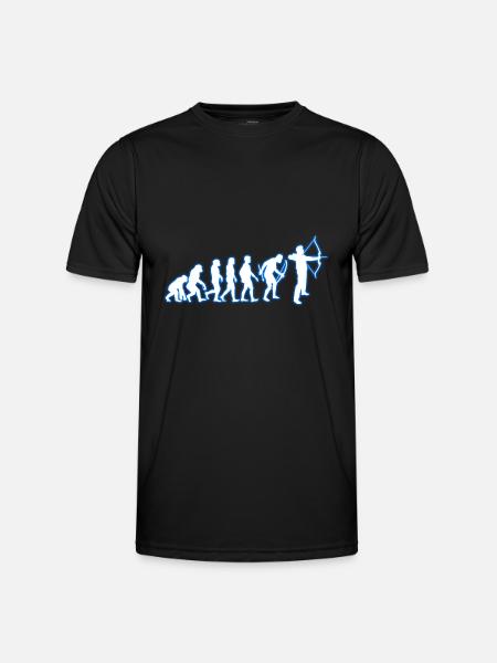 Evolution Archery - Men's Functional T-Shirt - black