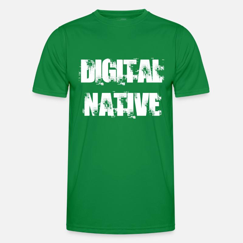 DIGITAL NATIVE Men's Functional T-Shirt