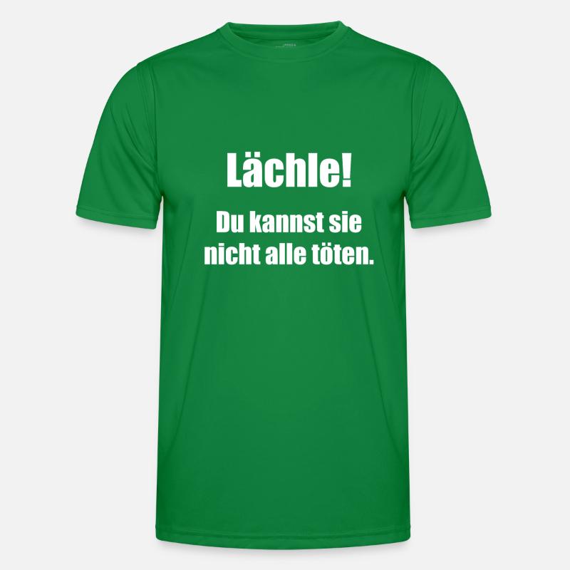 lustiger Spruch Arbeit Geduld Geschenk Idee Männer Funktions-T-Shirt