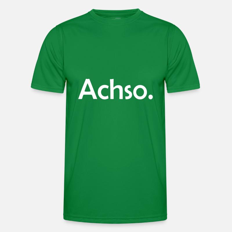 Achso. Arrogant & Überheblich Geschenk Idee Männer Funktions-T-Shirt