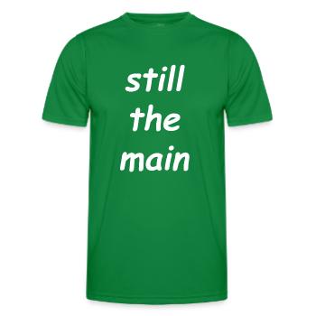 StillTheMain Cadeau HandOfBlood Youtuber Idée - T-shirt sport Homme - vert - Devant - AI Model Male 178 dark (178cm)