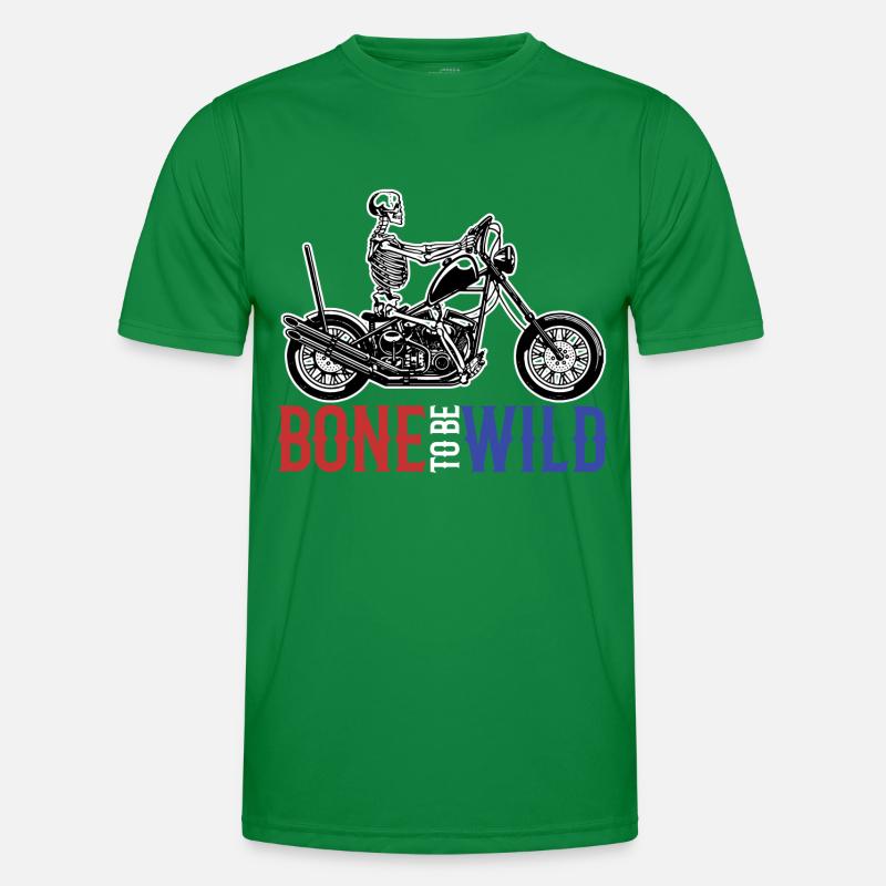 skeleton Men's Functional T-Shirt