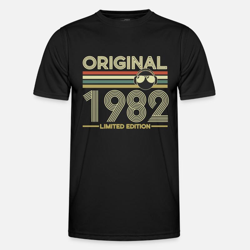 1982 - Men's Functional T-Shirt - black