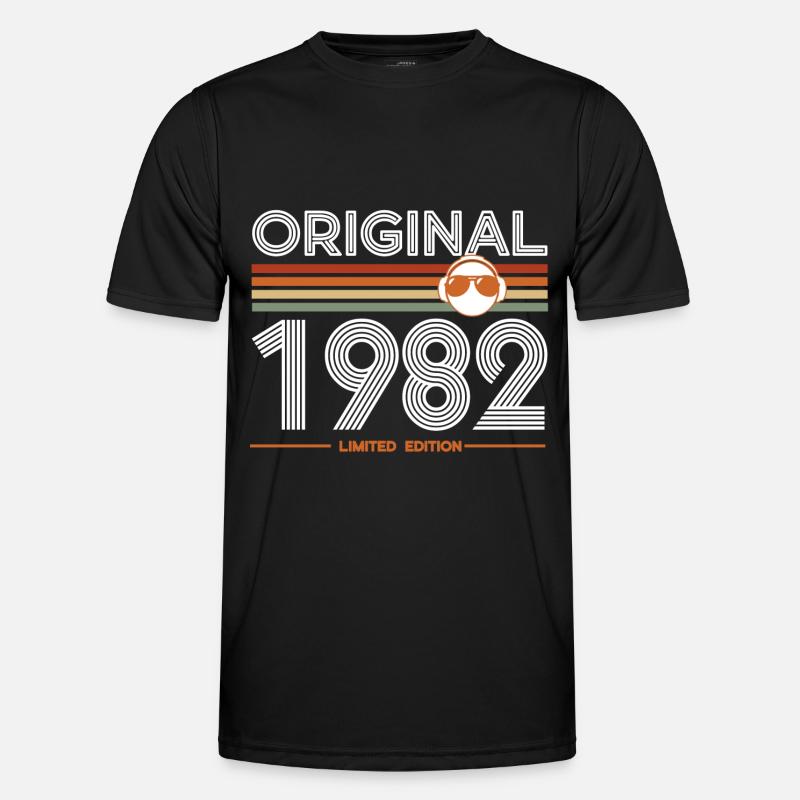 1982 - Men's Functional T-Shirt - black