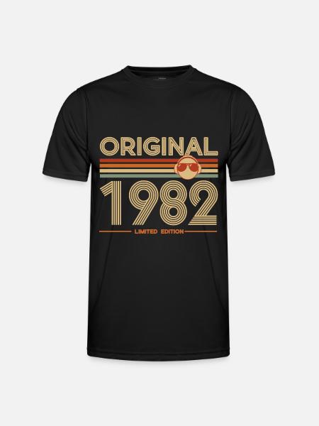 1982 - Men's Functional T-Shirt - black