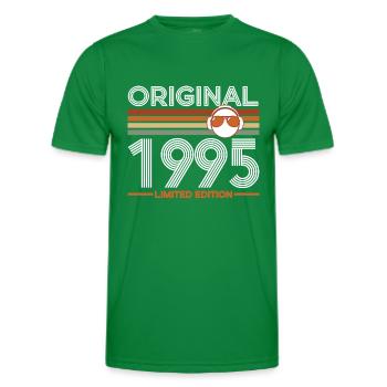 1995 - Men's Functional T-Shirt - kelly green - Front - AI Model Male 178 dark (178cm)