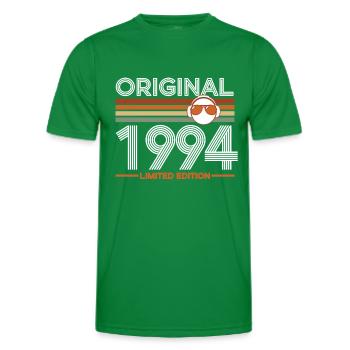 1994 - Men's Functional T-Shirt - kelly green - Front - AI Model Male 178 dark (178cm)