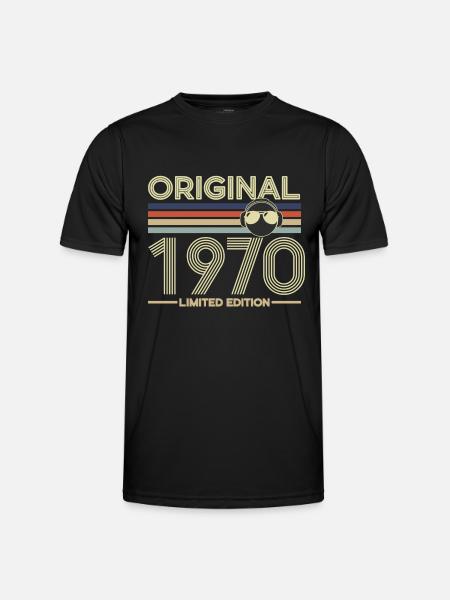 1970 - Men's Functional T-Shirt - black