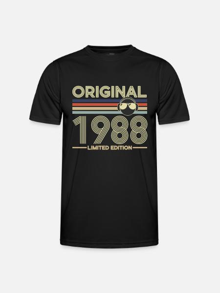 1988 - Men's Functional T-Shirt - black