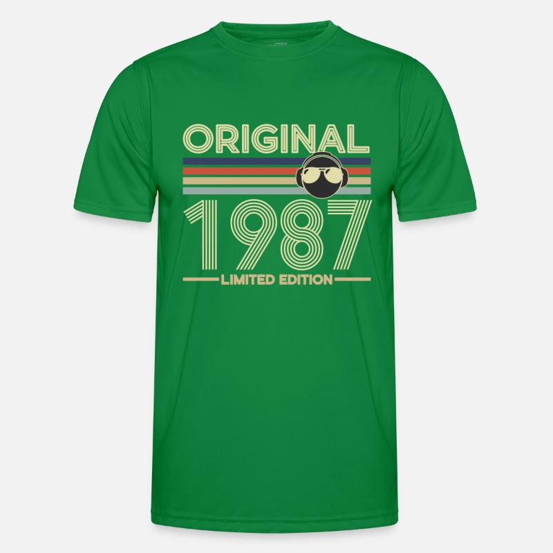 1987 Männer Funktions-T-Shirt