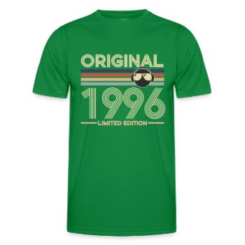 1996 - Men's Functional T-Shirt - kelly green - Front - AI Model Male 178 dark (178cm)