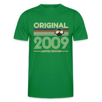 2009 - Men's Functional T-Shirt - kelly green - Front - AI Model Male 178 dark (178cm)
