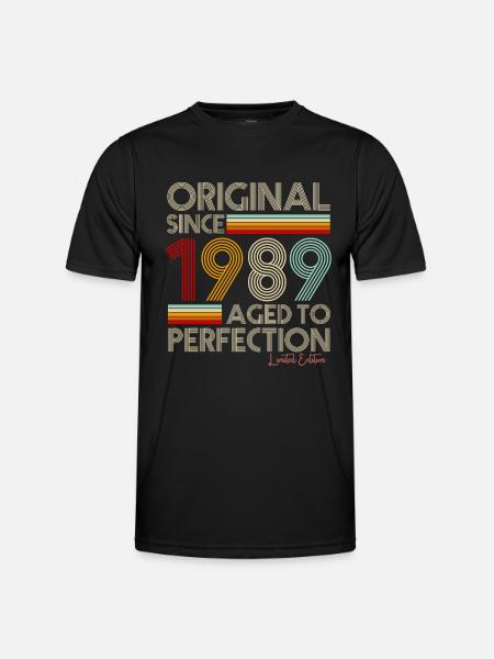 1989 - Men's Functional T-Shirt - black