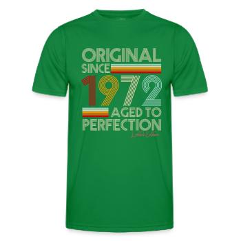 1972 - Men's Functional T-Shirt - kelly green - Front - AI Model Male 178 dark (178cm)