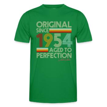 1954 - Men's Functional T-Shirt - kelly green - Front - AI Model Male 178 dark (178cm)