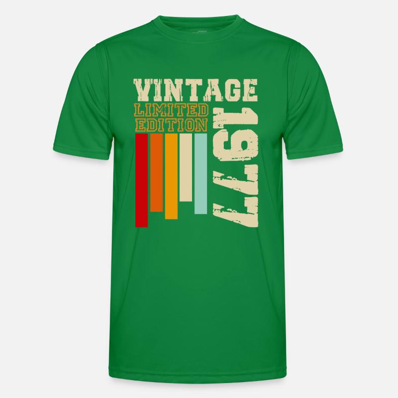 1977 Männer Funktions-T-Shirt
