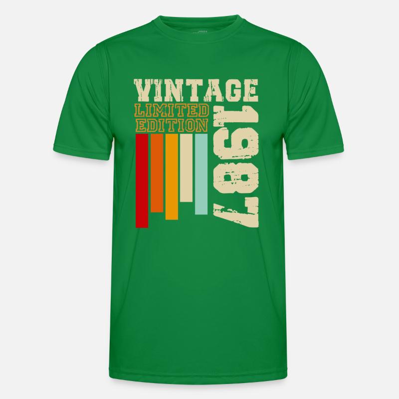 1987 Männer Funktions-T-Shirt