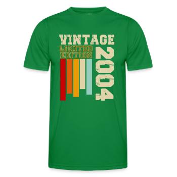 2004 - Men's Functional T-Shirt - kelly green - Front - AI Model Male 178 dark (178cm)