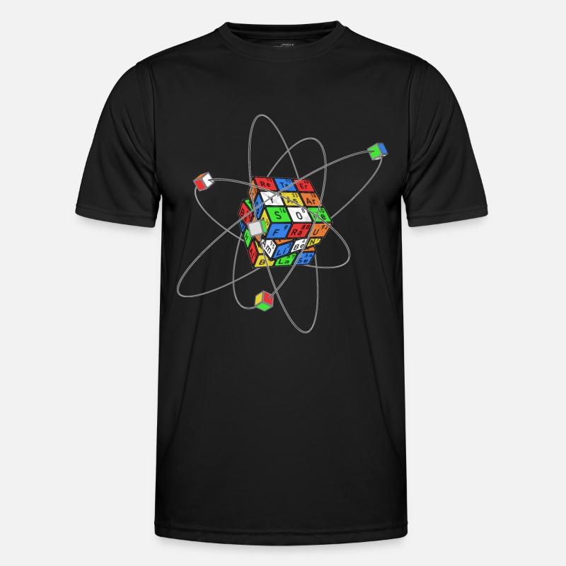 Elementarwürfel Männer Funktions-T-Shirt