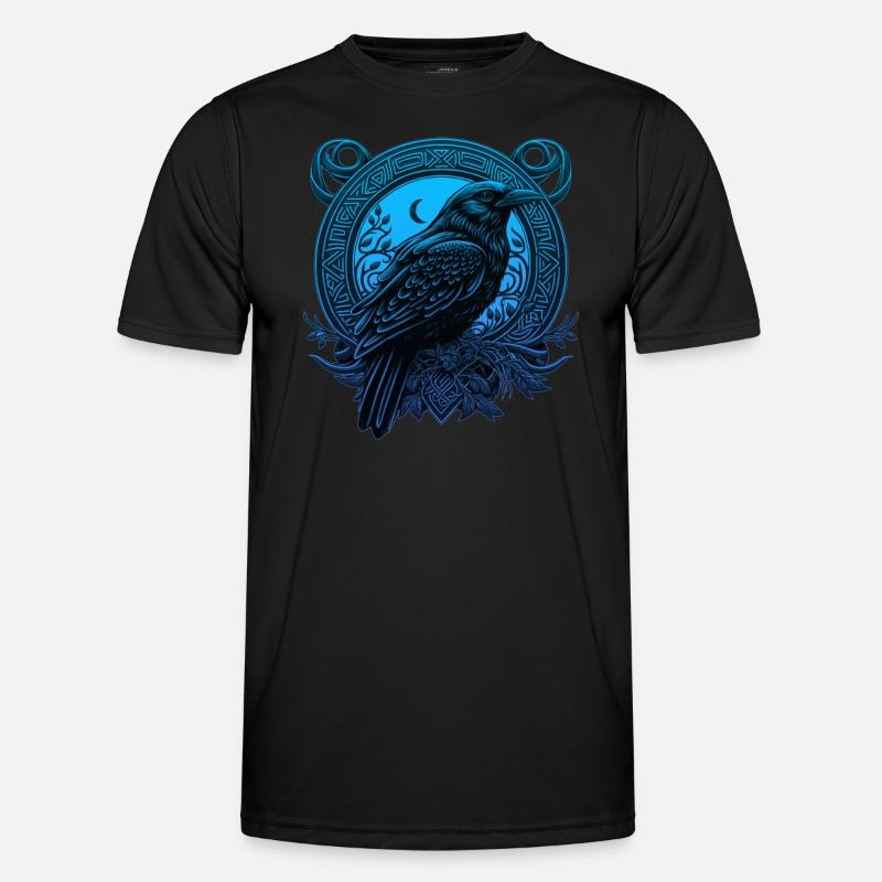 Raven Celtic Men's Functional T-Shirt