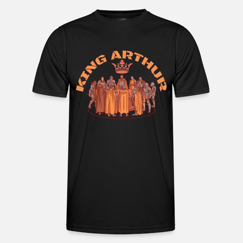 Ritter der Tafelrunde, König Arthur, Krieger Männer Funktions-T-Shirt