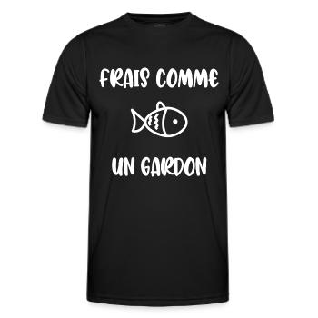 Fresh as a roach - Men's Functional T-Shirt - black - Front - AI Model Male 178 dark (178cm)