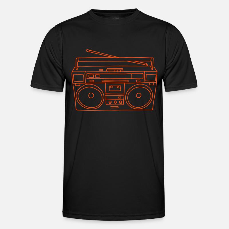Ghettoblaster Männer Funktions-T-Shirt