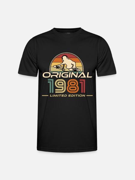 1981 - Men's Functional T-Shirt - black