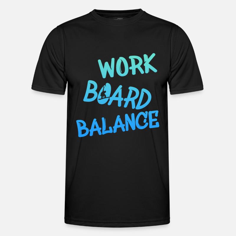 snowboarding Männer Funktions-T-Shirt