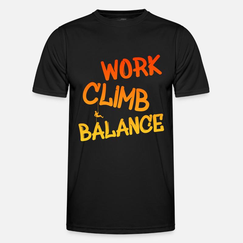 klettern Männer Funktions-T-Shirt