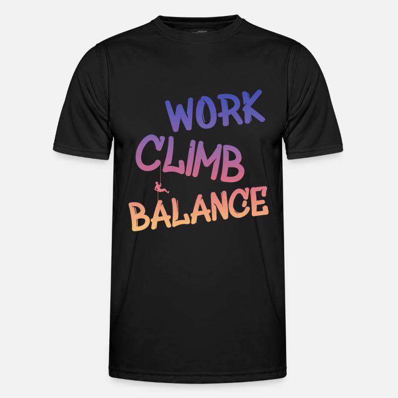 Klettern Männer Funktions-T-Shirt