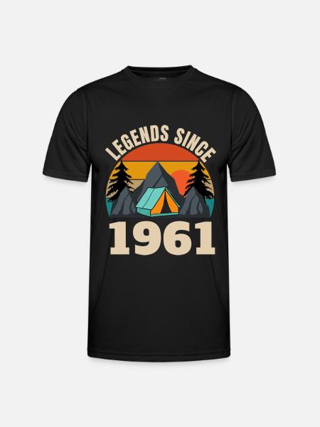 LEGENDS SINCE 1961 - Men's Functional T-Shirt - black