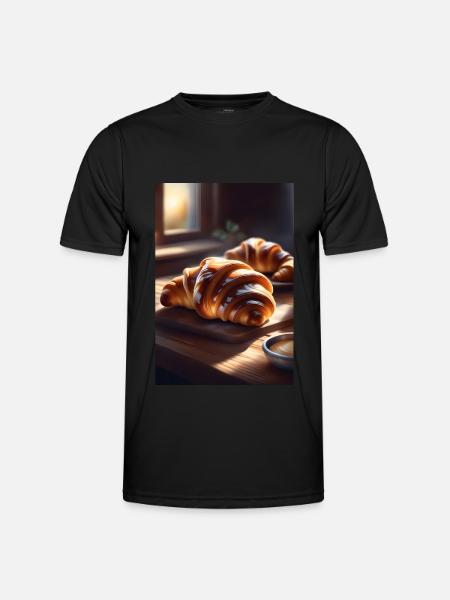 Croissant - Men's Functional T-Shirt - black