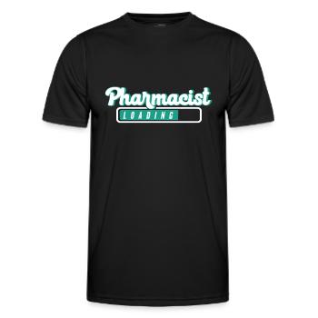 Apotheker Geschenk, Apotheke Pharmazie, Apotheker - Männer Funktions-T-Shirt - Schwarz - Vorne - AI Model Male 178 dark (178cm)